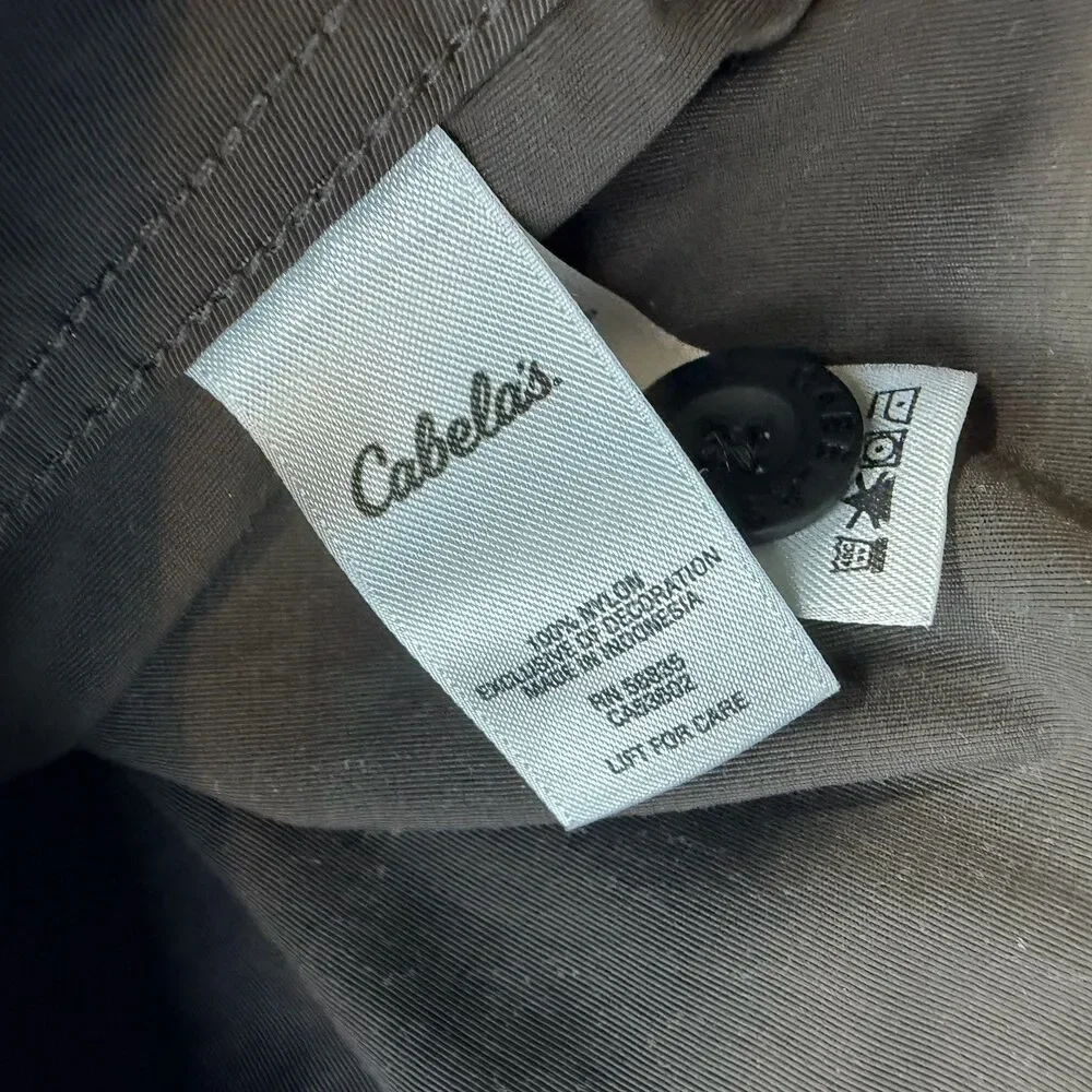 Cabela's Performance Convertible Utility Pants Men's 32 x 32 Dark Gray Hiking